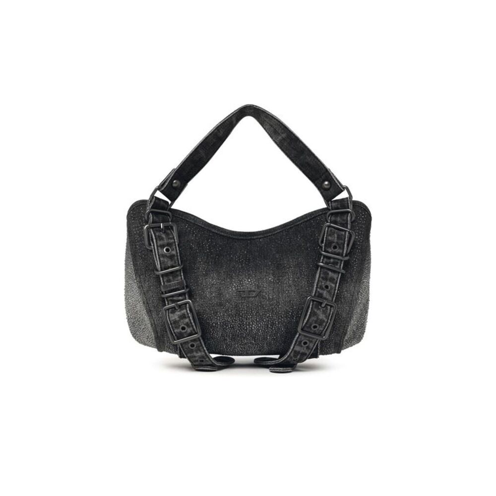 Diesel 'D-One' Black Denim Bag Women
